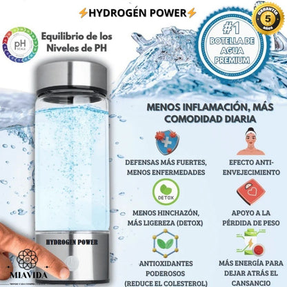 ⚡ HYDROGEN POWER™ – El Secreto para Más Energía y Juventud ⚡