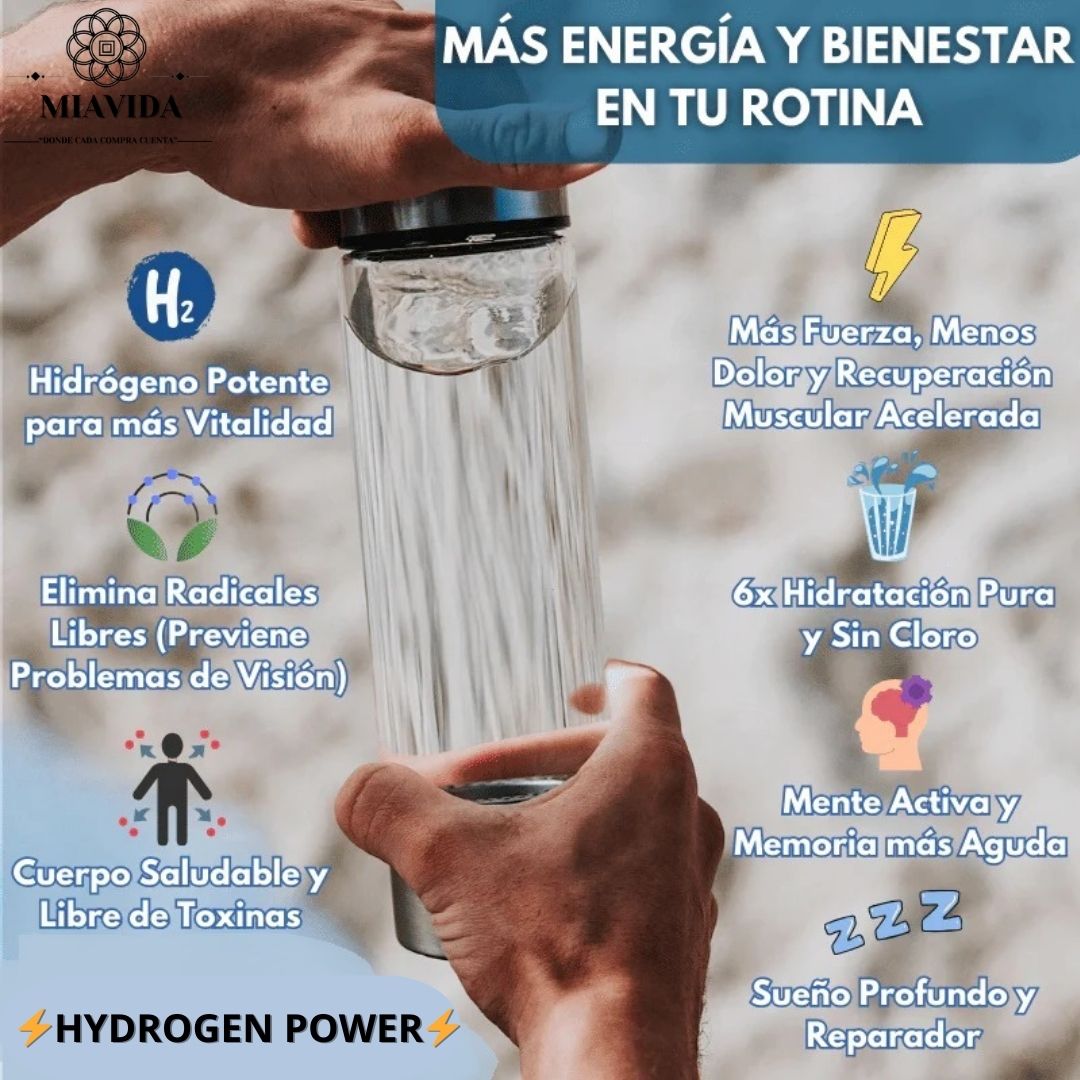 ⚡ HYDROGEN POWER™ – El Secreto para Más Energía y Juventud ⚡