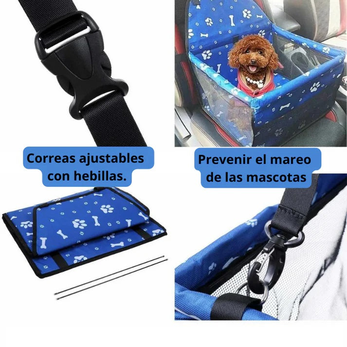 PUPPY SEAT™ Comodidad y Protección para tu Mascota en Movimiento🐶🚗(Mas de 1.455 Mascotas salvadas)