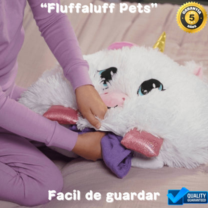 Fluffaluff Pets: La Almohada que acompaña a tus hijos en sus mejores aventuras.😊👨‍👨‍👧‍👦