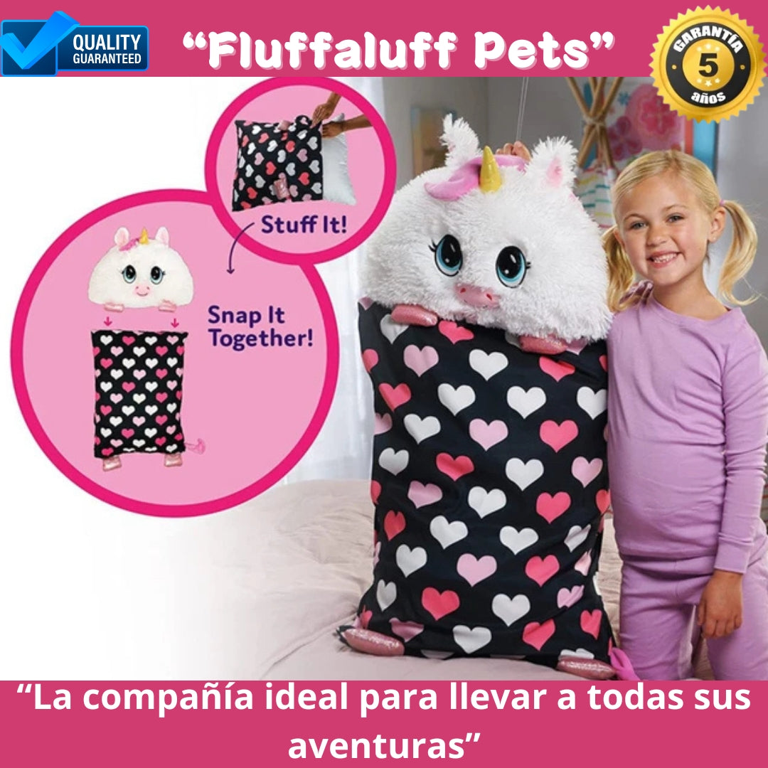 Fluffaluff Pets: La Almohada que acompaña a tus hijos en sus mejores aventuras.😊👨‍👨‍👧‍👦