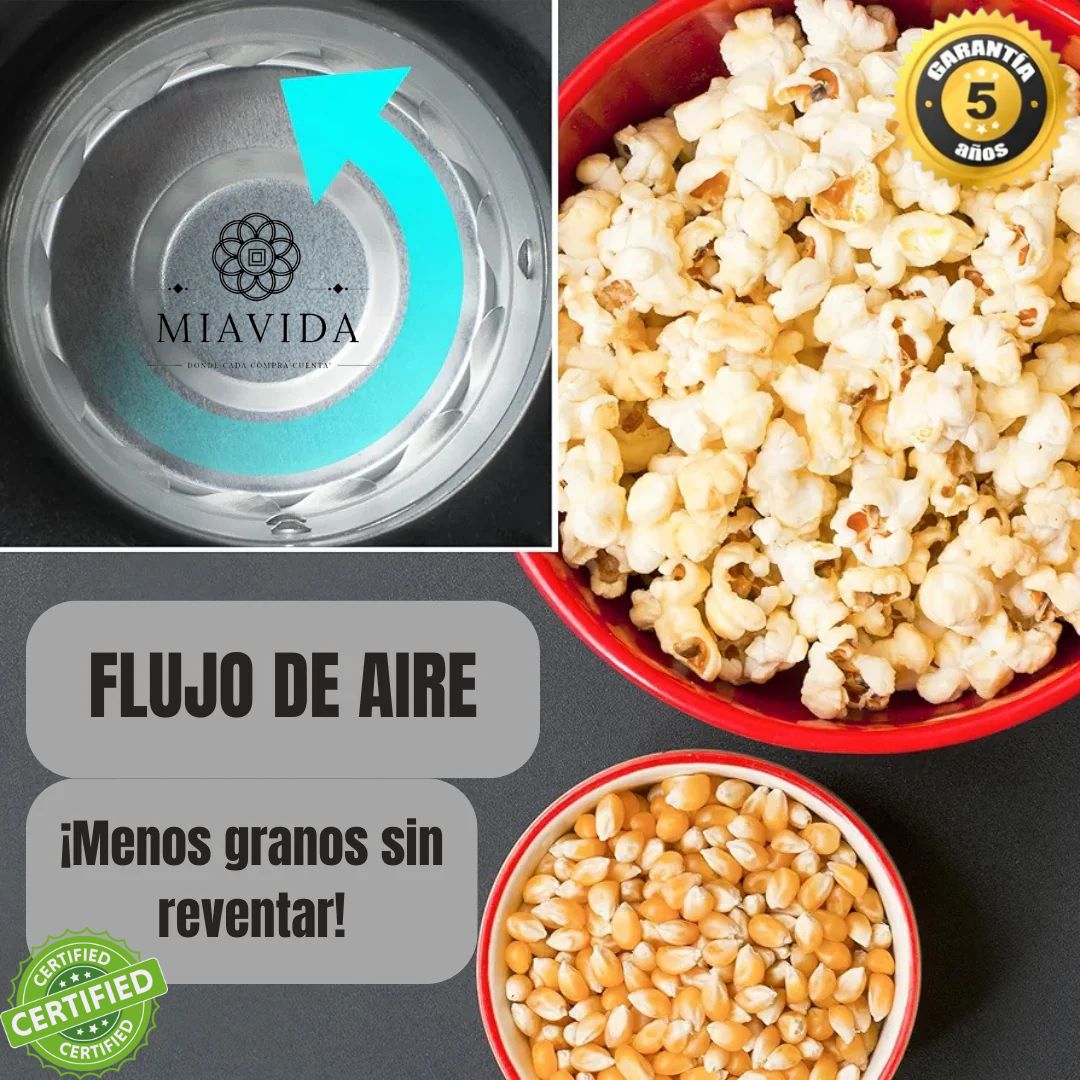 🍿 Palomitas Saludables al Instante con la Palomitera de Aire POPMAR® 🍿