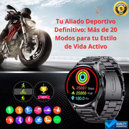 LIGE-Fit Pro™ - El Reloj Inteligente Todo en Uno para Tu Estilo de Vida Activo